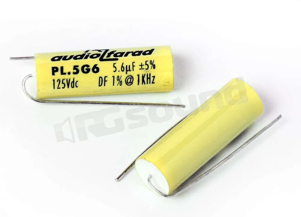 AZ Audiocomp PL.5G6-2 condensatori 5.6 microfarad poliestere 2pz Com