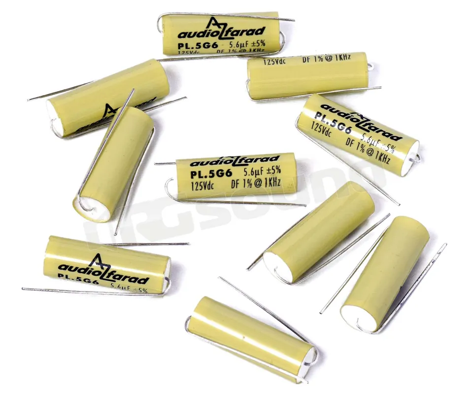 AZ Audiocomp PL.5G6 condensatori 5.6 microfarad poliestere 10pz Comp