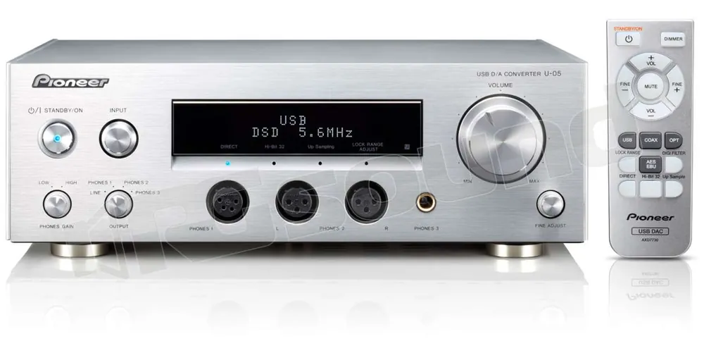 Pioneer U-05-S Amplificatore per cuffie con convertitore D/A Diffuso
