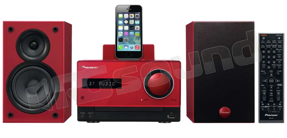 Pioneer X-CM42BT-R Diffusori Home e Home Theatre - Sistemi micro Hi