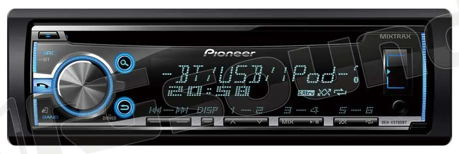 Pioneer DEH-X5700BT lettore CD, Bluetooth, USB, compatibile iPod/iPhon
