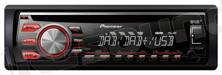 Pioneer DEH-4700DAB CD USB Aux-in DAB+ Autoradio 1 din e 2 din Car s