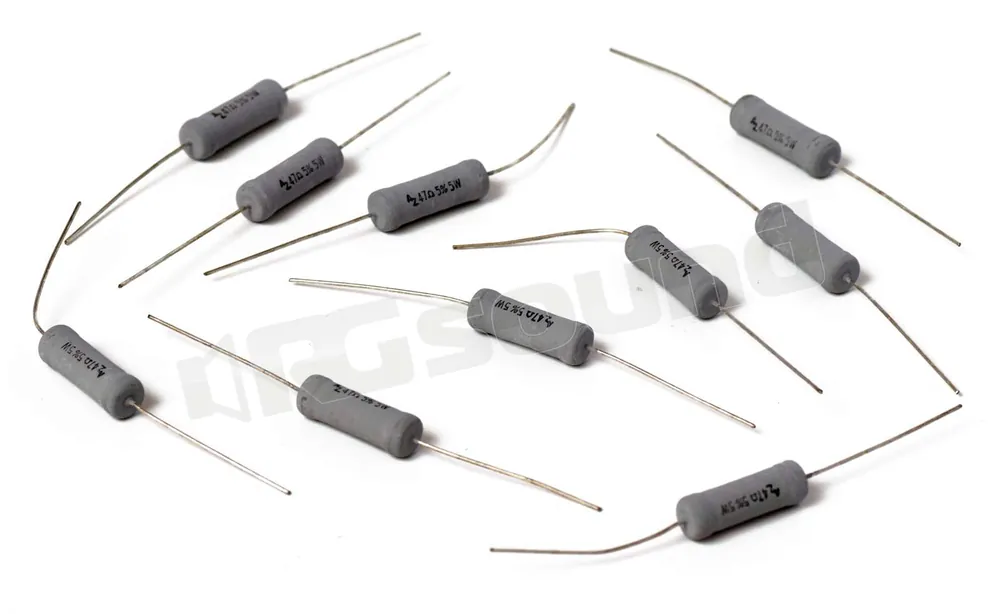 AZ Audiocomp R5.47B resistenze da 47Ω 10pz Componentistica per