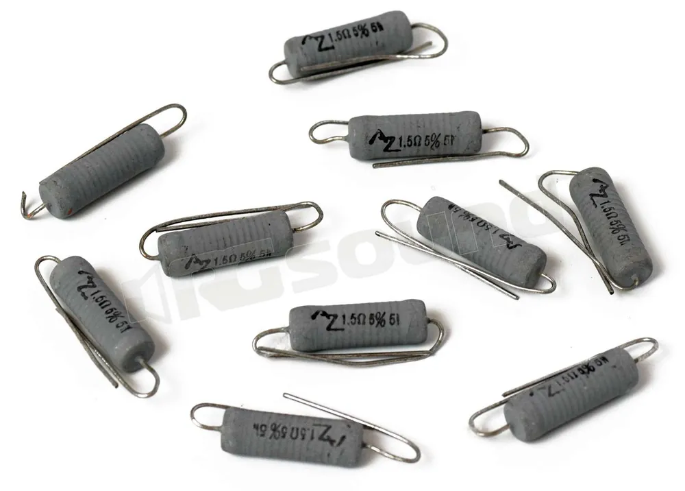 AZ Audiocomp R5.1B5 resistenze da 1,5Ω 10pz Componentistica per