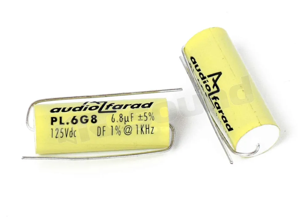 AZ Audiocomp PL.6G8-2 condensatori 6,8 microfarad poliestere 2pz Com