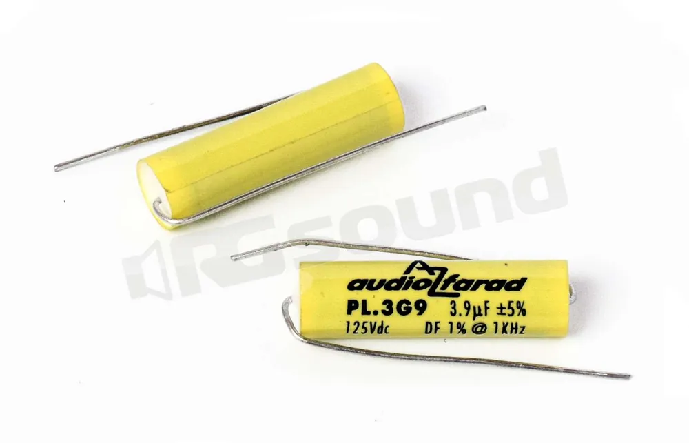 AZ Audiocomp PL.3G9-2 condensatori 3,9 microfarad poliestere 2pz Com