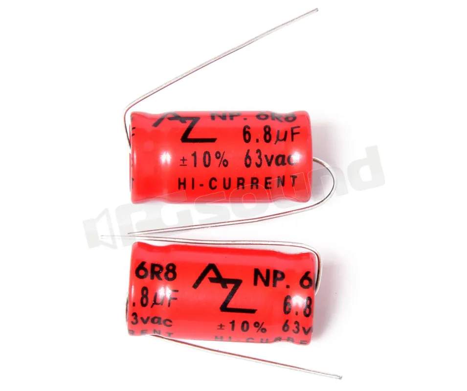 AZ Audiocomp NP.6R8-2 Condensatori 6,8 microfarad Componentistica pe