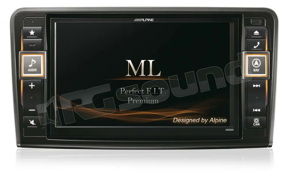 Alpine X800D-ML Monitor navigatore specifico Mercedes-Benz ML e GL M