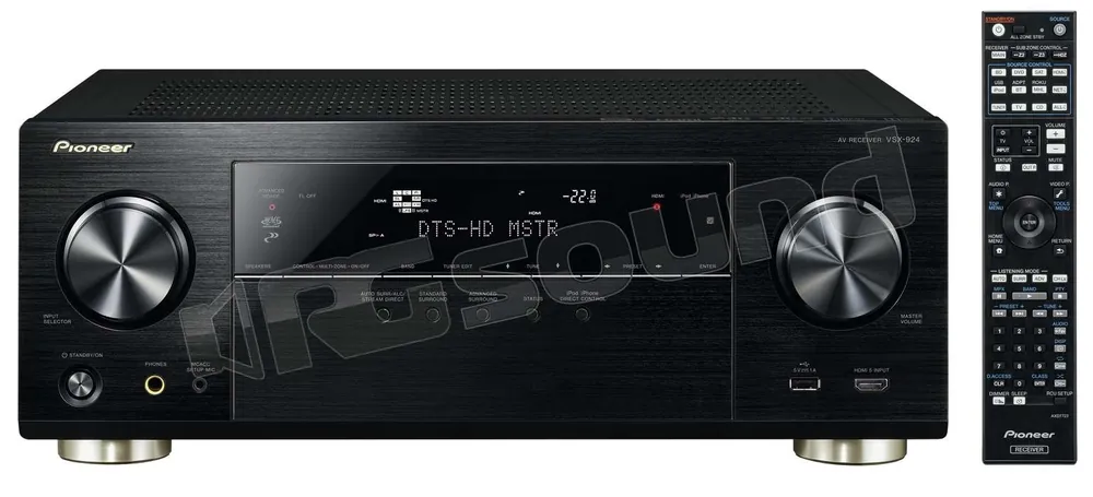 Pioneer VSX-924-K Sintoamplificatore AV - HD 4K colore nero Diffusor