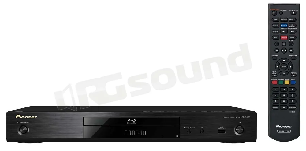 Pioneer BDP-170-K Lettore Blu-ray Wi-Fi colore nero Diffusori Home e