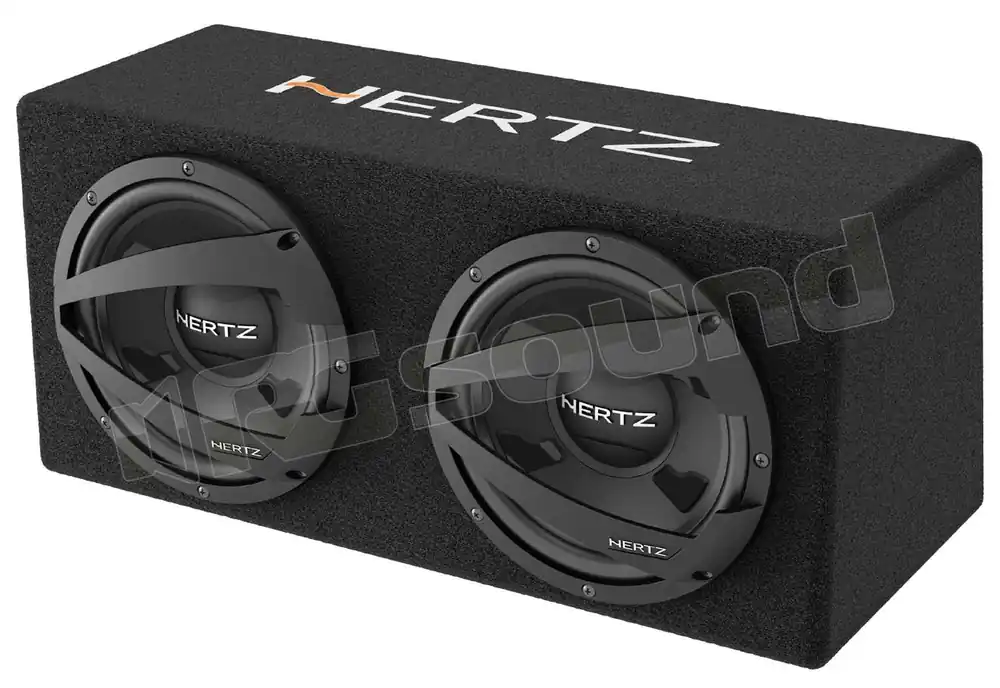 Hertz DBX 252.3 box con doppio sub da 25cm Subwoofer - Subwoofer in