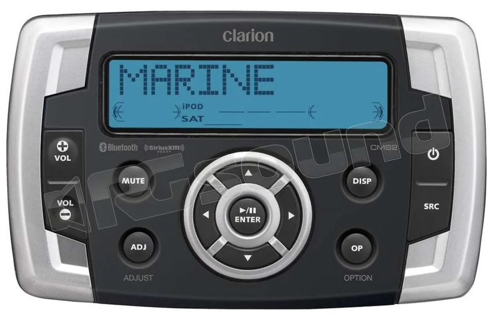 Clarion CMS2 Ricevitore multimediale digitale marino Sorgenti per la