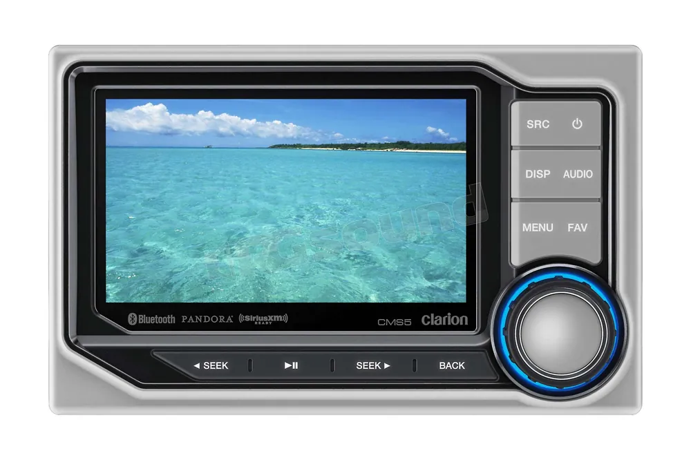 Clarion CMS5 Ricevitore multimediale digitale marino Sorgenti per la
