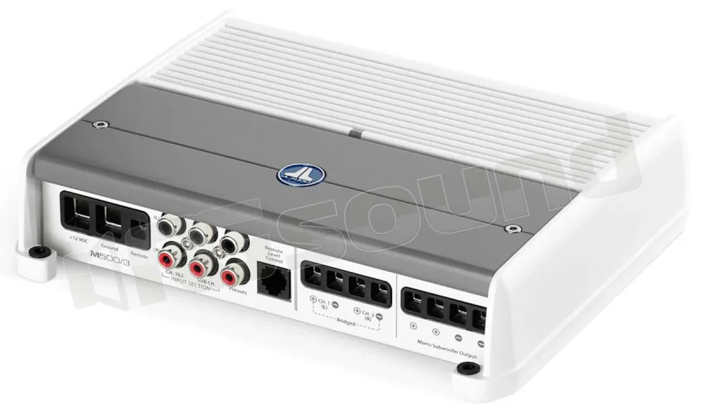 JL Audio M500/3 amplificatore marino tre canali Amplificatori nautic