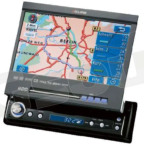 Eclipse AVN-8826 Monitor auto 1 e 2 Din Car multimedia - Monitor au