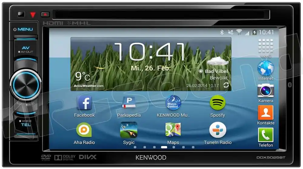 Kenwood DDX5025BT Monitor auto 1 e 2 Din Car multimedia - Monitor a