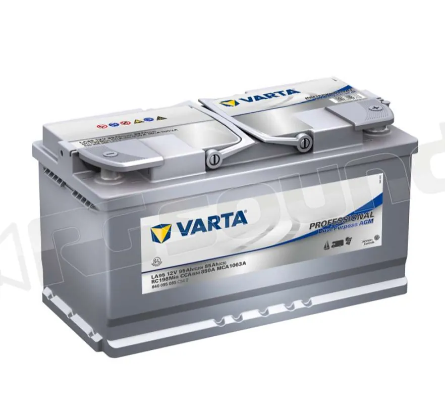 Varta LA95 Start-Stop e uso misto AGM 840095085C542 Batterie per avv