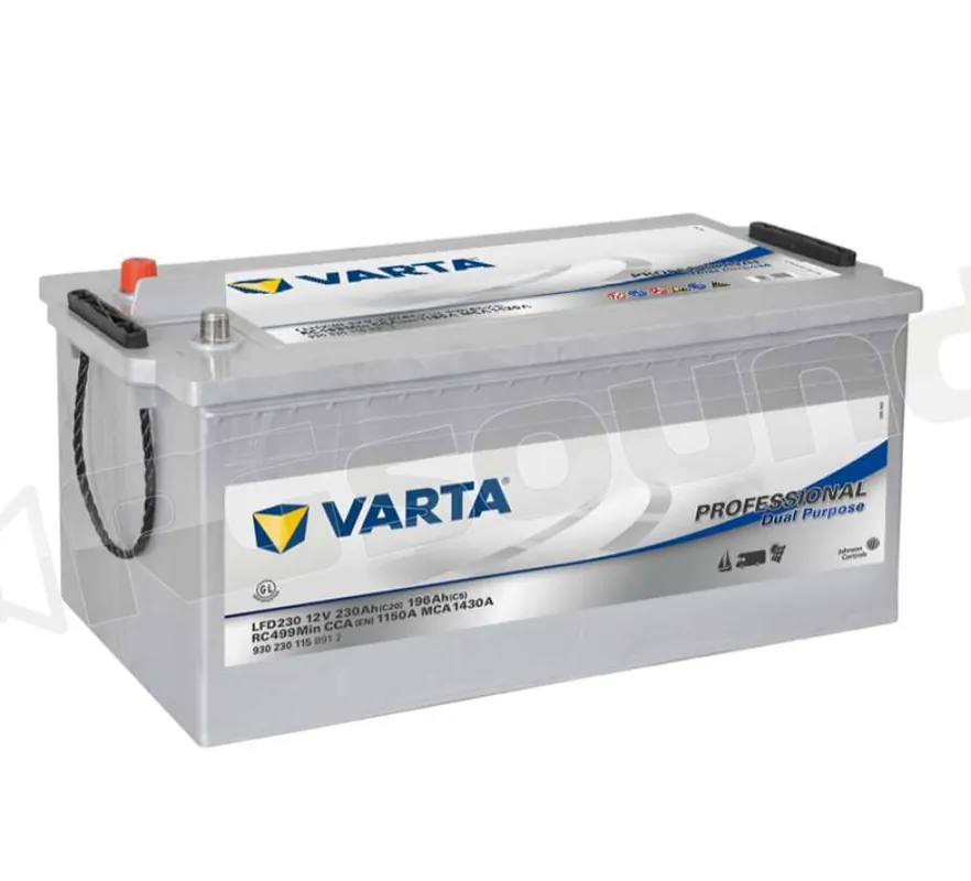 Varta LFD230 Professional Dual Purpose 930230115B912 Batterie per av
