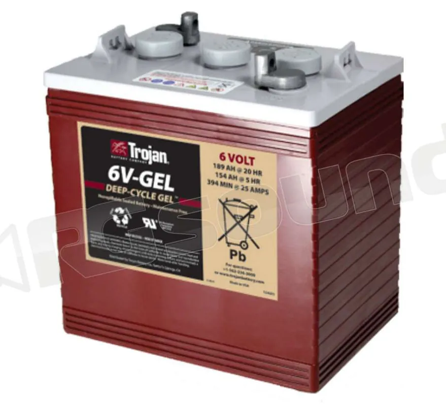 Trojan 6V-GEL Deep-Cycle Batterie per avviamento e servizi - Batteri