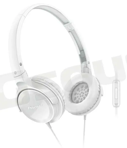 Pioneer SE-MJ502T-W cuffie dinamiche colore bianco Cuffie auricolari