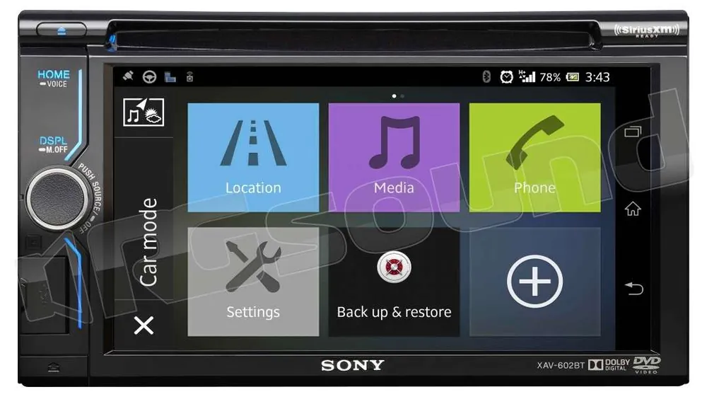 Sony XAV-602BT Monitor auto 1 e 2 Din Car multimedia - Monitor auto