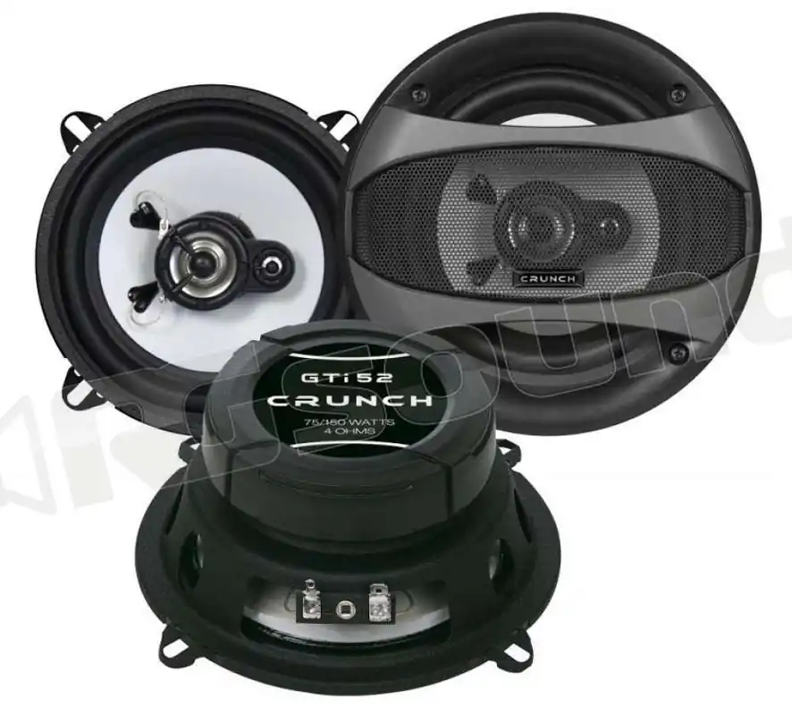 Crunch GTI52 Coassiali 130 mm Serie GTI, potenza RMS 75W Coassiali -