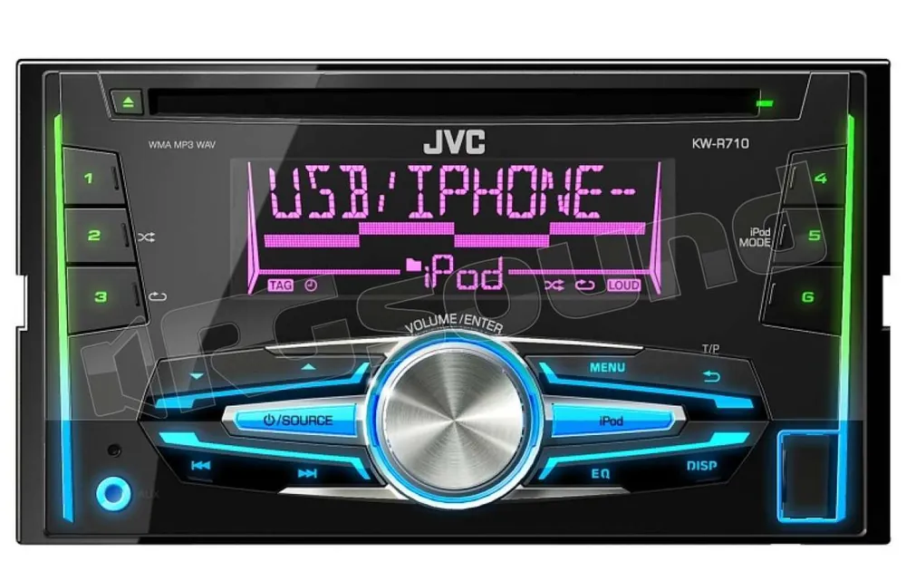 JVC KW-R710E Autoradio 1 din e 2 din Car stereo - Autoradio 1 e 2 D