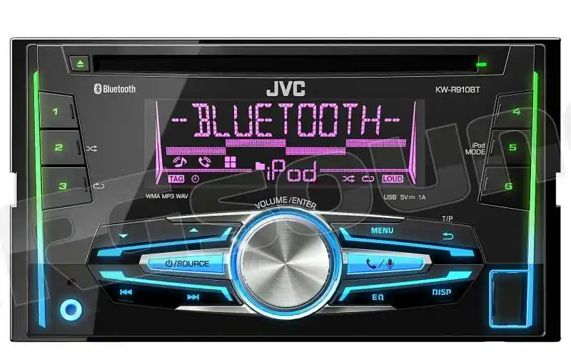 JVC KW-R910BTE Autoradio 1 din e 2 din Car stereo - Autoradio 1 e 2