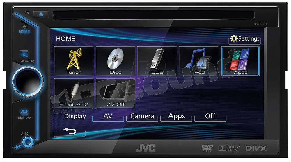 JVC KW-V10E Monitor auto 1 e 2 Din Car multimedia - Monitor auto 1