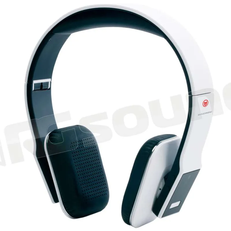 Macrom M-HPB30.W cuffie Bluetooth bianche Cuffie auricolari e microf