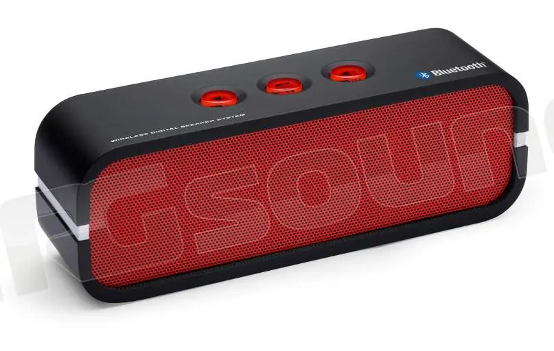 Macrom M-BTP20.R portatile wireless colore rosso Diffusori Home e Ho