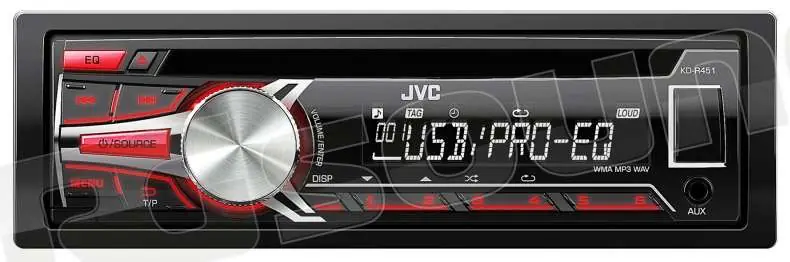JVC KD-R451E Autoradio 1 din e 2 din Car stereo - Autoradio 1 e 2 D