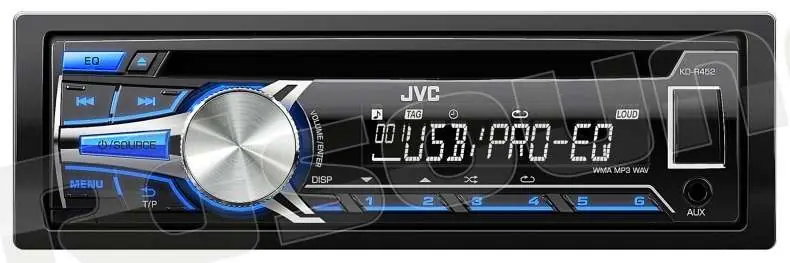 JVC KD-R452E Autoradio 1 din e 2 din Car stereo - Autoradio 1 e 2 D