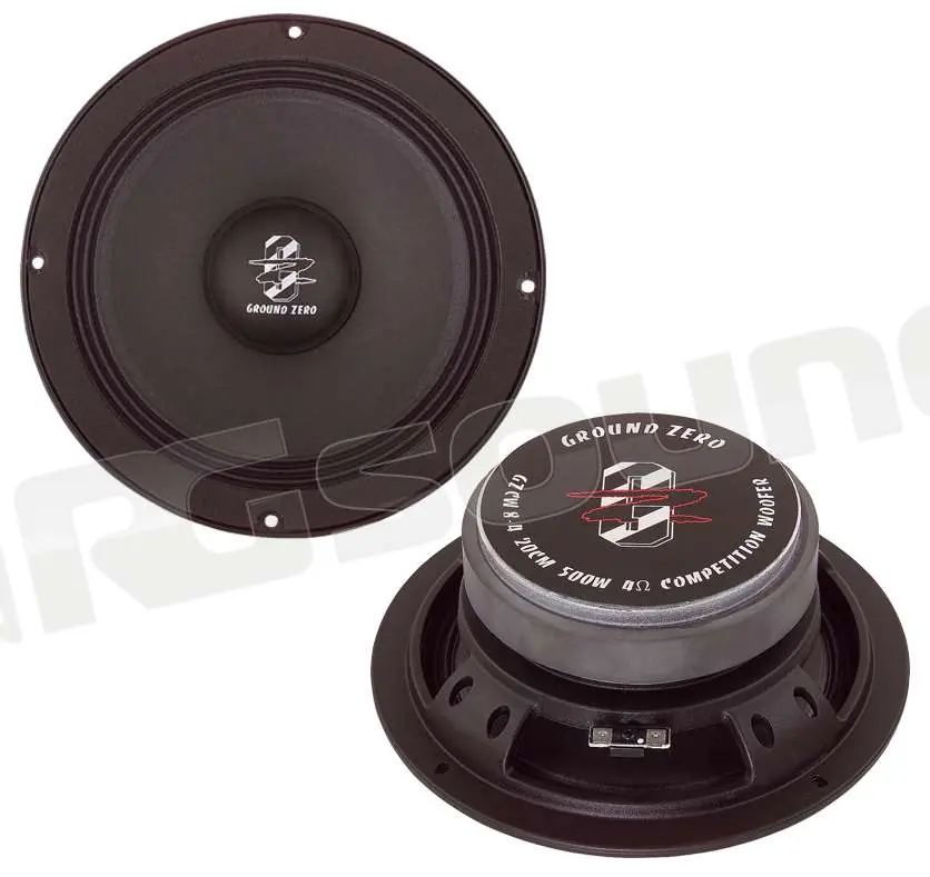 Ground Zero GZCW 8-4FX Altoparlanti - Woofer e Midwoofer