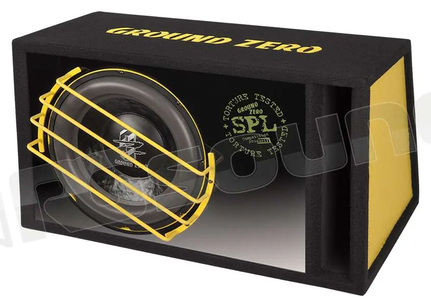 Ground Zero GZRB 120XSPL Subwoofer - Subwoofer in cassa