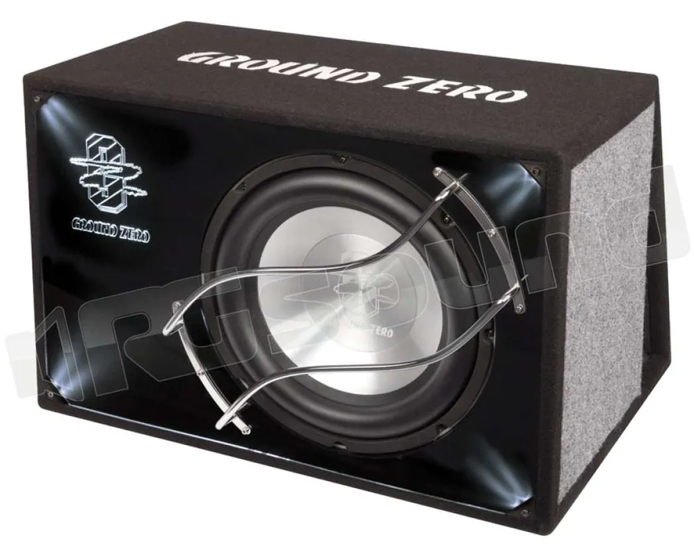 Ground Zero GZHB 30XBT Subwoofer - Subwoofer in cassa
