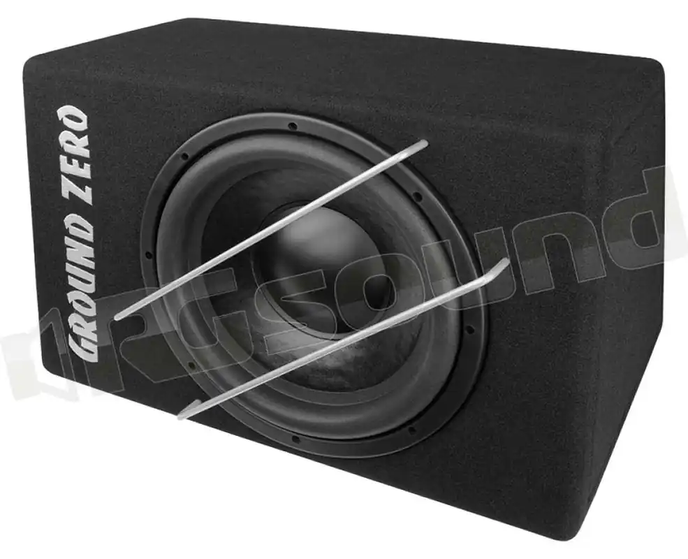 Ground Zero GZUB 30SQ Subwoofer - Subwoofer in cassa