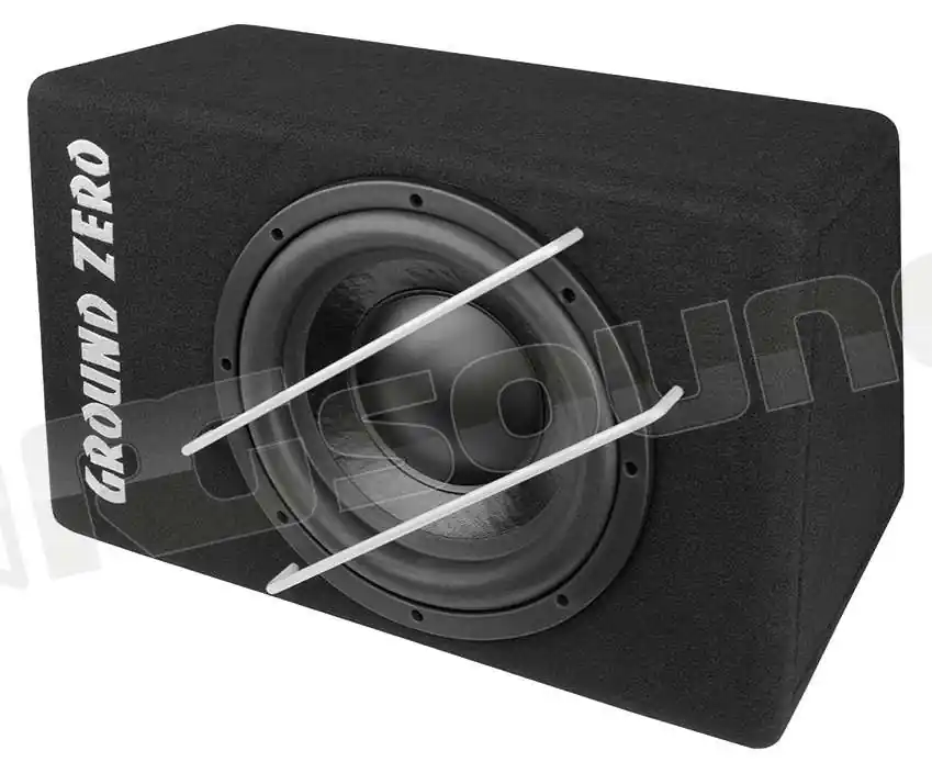Ground Zero GZUB 25SQ Subwoofer - Subwoofer in cassa