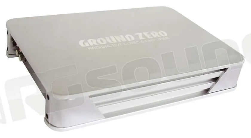 Ground Zero GZRA 2.200G-W colore bianco Amplificatori - 2 canali