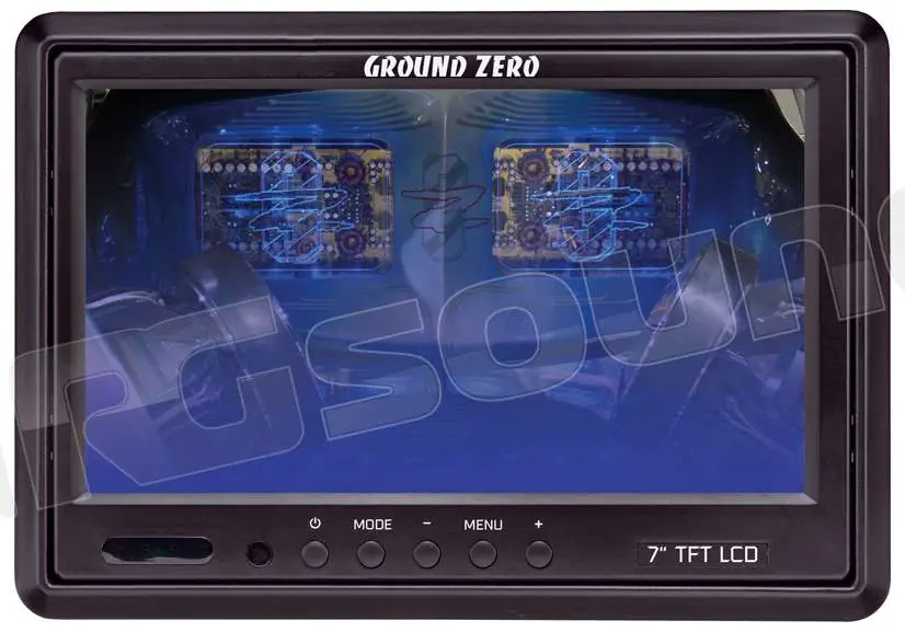 Ground Zero GZVM 700HRXII Monitor LCD - tetto - poggiatesta - Monit