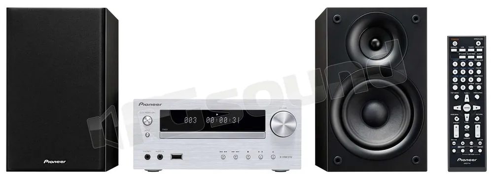 Pioneer X-HM31V-S micro sistema colore argento Diffusori Home e Home