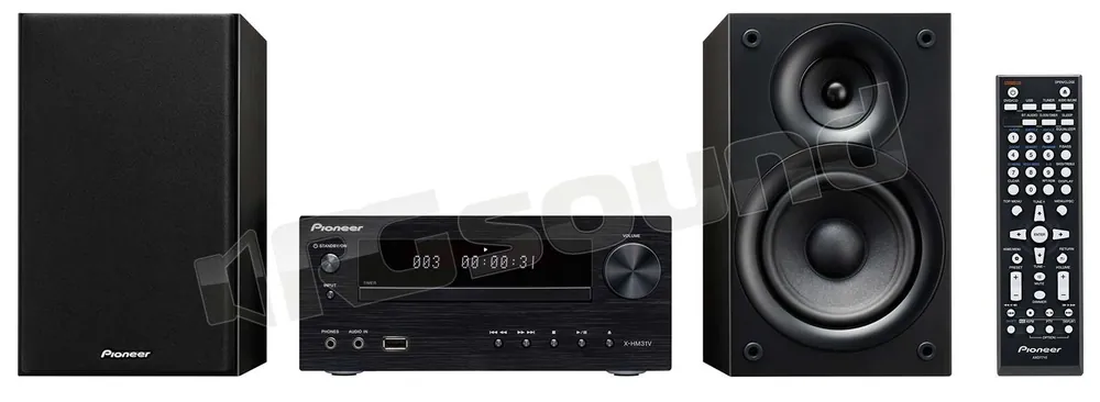 Pioneer X-HM31V-K micro sistema colore nero Diffusori Home e Home Th