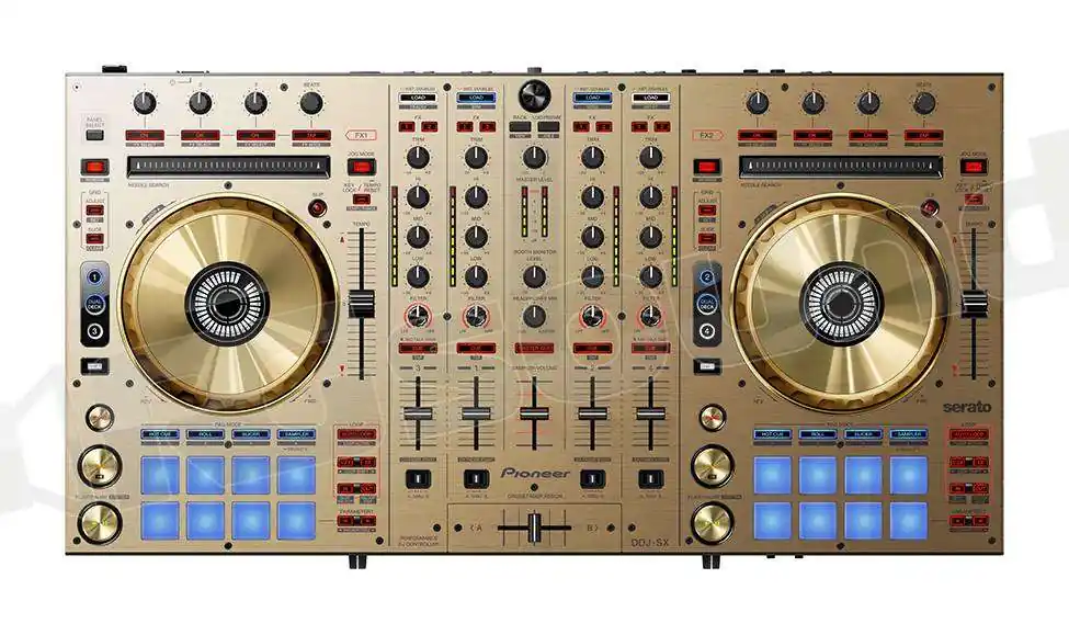 Pioneer DJ DDJ-SX-N Controller colore oro per Serato DJ a 4 canali con