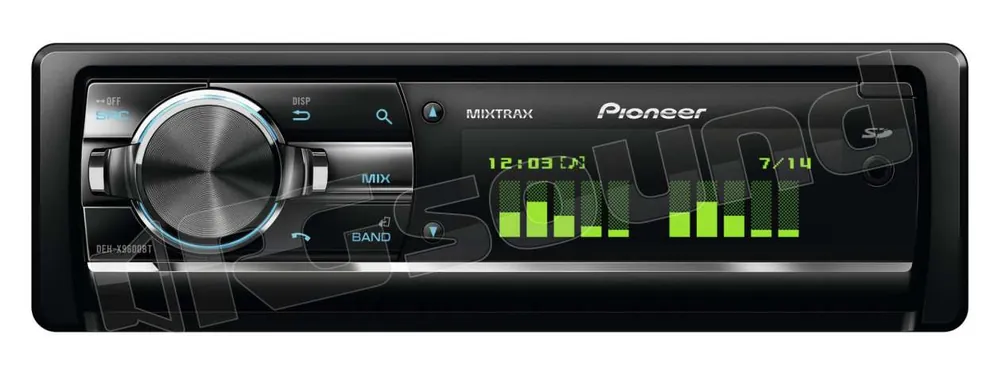 Pioneer DEH-X9600BT Autoradio 1 din e 2 din Car stereo - Autoradio