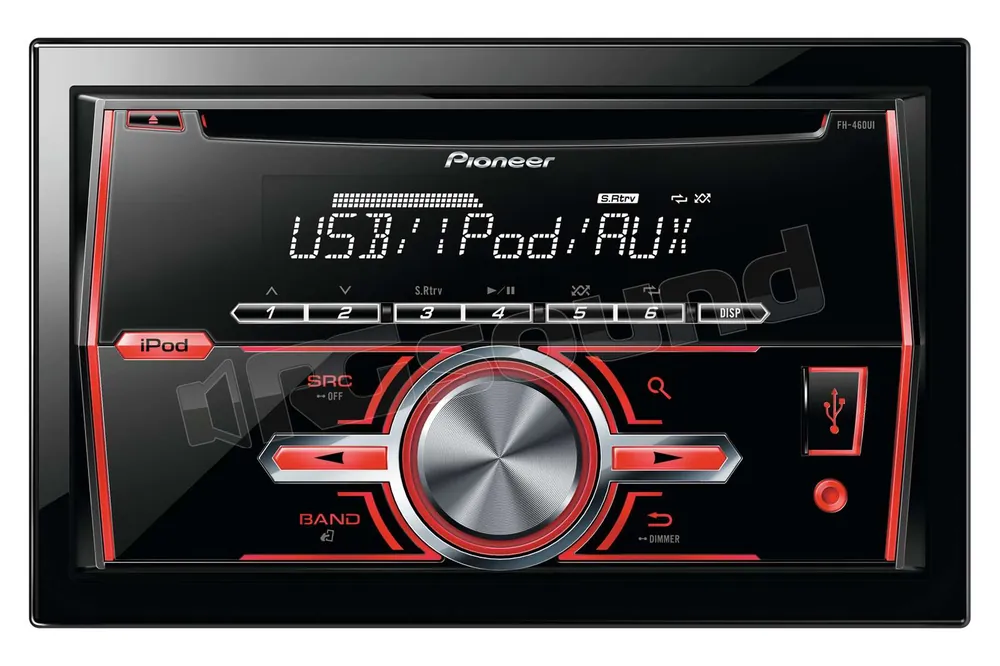 Pioneer FH-460UI Autoradio 1 din e 2 din Car stereo - Autoradio 1 e