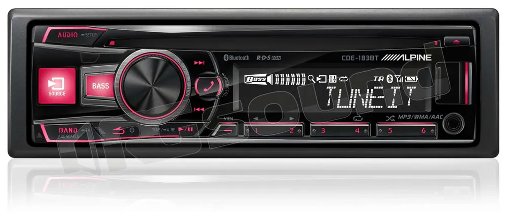 Alpine CDE-183BT CD - Bluetooth - iPod e iPhone Autoradio 1 din e 2
