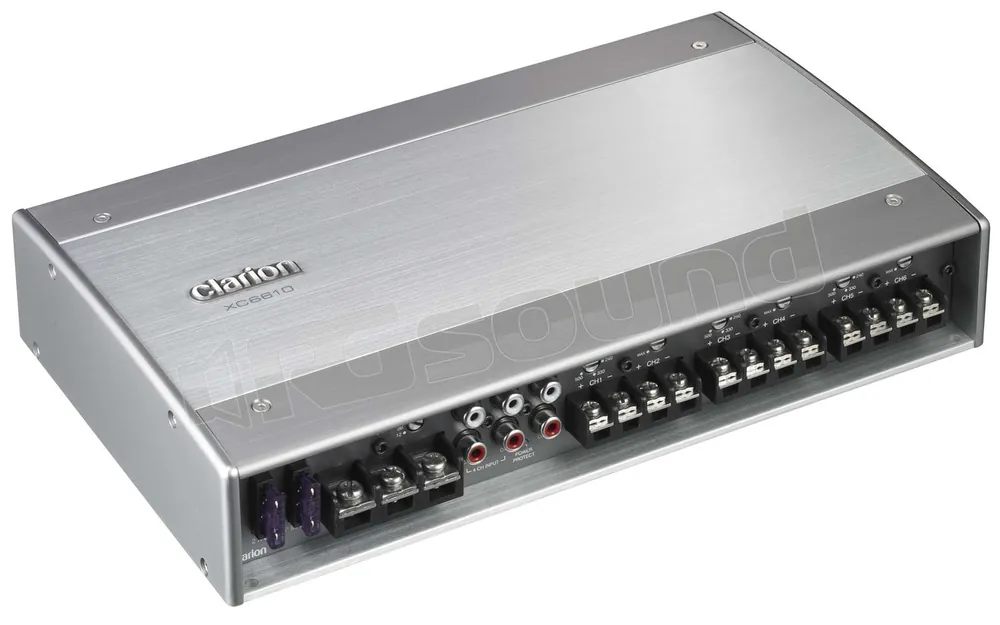 Clarion XC6610 amplificatore marino 6 canali Amplificatori nautici e