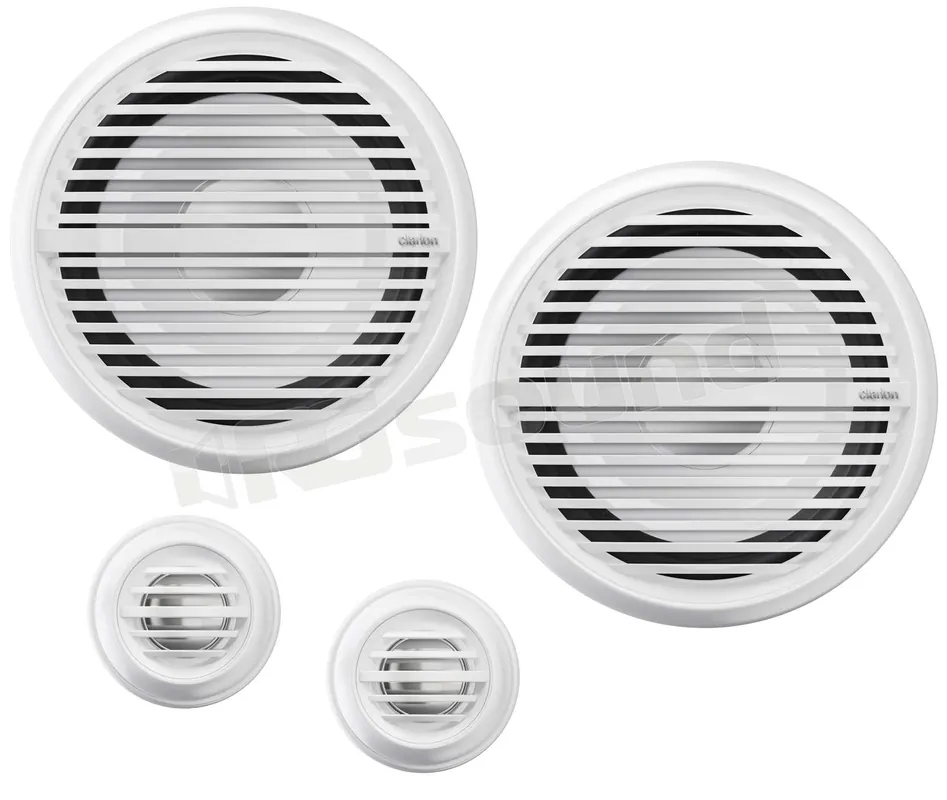 Clarion CMG1622S kit a 2 vie marino da 16,5 cm Altoparlanti nautici