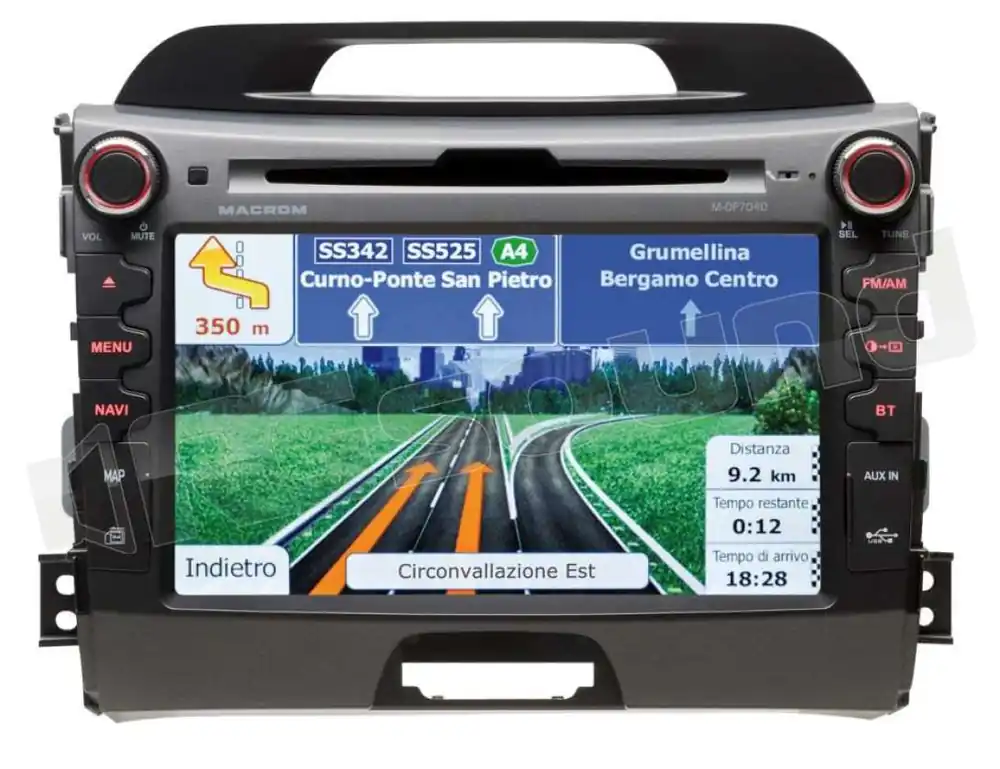 Macrom M-OF7040 monitor navigatore per Kia Sportage Monitor auto 1 e