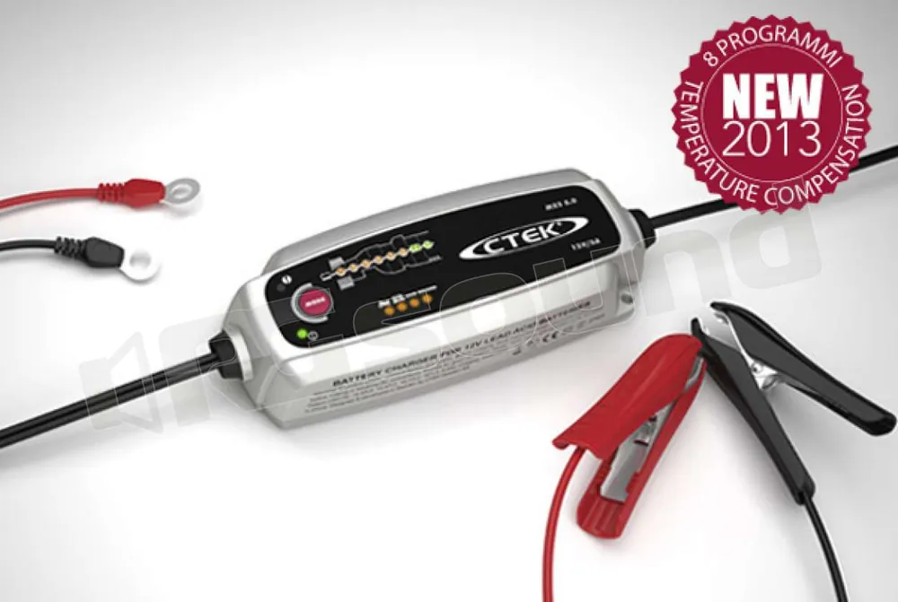 CTEK MXS 5.0T Con compensazione di temperatura Caricabatterie - Cari